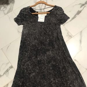 Gray/black knit dress. NWT!